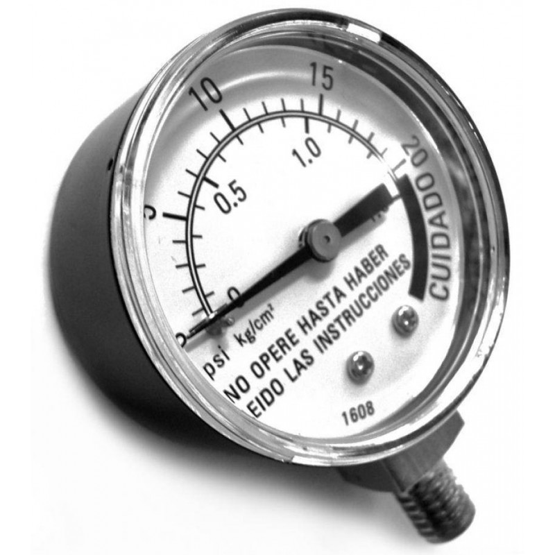 MANÓMETRO PARA OLLA EXPRESS PRESTO INDUSTRIAL FUNDIDA. 15 17 21L